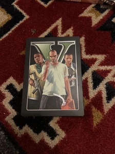 GRAND THEFT AUTO 5 XBOX 360 SPECIAL EDITION METAL CASE 2 DISC SET MAP - Picture 1 of 3