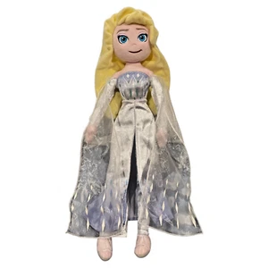 Disney Store Frozen 2 Elsa the Snow Queen Plush Doll 18" Doll - Picture 1 of 7