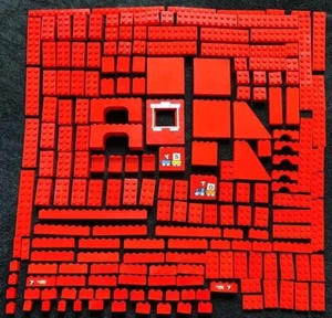 Lego Platten Steine Stücke Starter Haus Gebäude Konvolut Restposten Bögen Platten - Bild 1 von 7