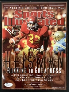 Marcus Allen Signed Sports Illustrated All Time Team No Label USC Auto HOF JSA - Picture 1 of 5