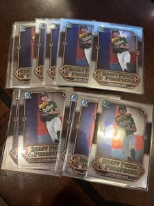 2023 Bowman Draft Jacob Wilson Draft Pick Prospect SP Lot Of 19 DPP-4 RC 1st - Picture 1 of 6