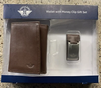 Cartera Dockers Hombre RFID Bloqueo de Seguridad Capacidad Extra Triple + Clip para Dinero Foto 1 de 3