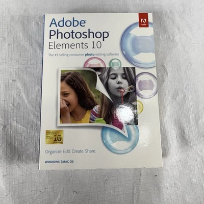 Adobe Photoshop Elements 10 PC y Mac - Software de edición de fotos Foto 1 de 4