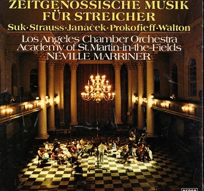 Decca 2LP Contemporary Music for Strings SUK STRAUSS JANACEK WALTON PROKOFIEV NM - Image 1 of 2