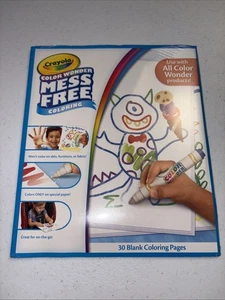 Crayola Color Wonder Mess Free Coloring Book, 30 Pages - Picture 1 of 2