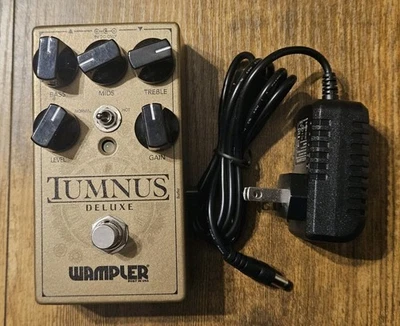 Pedal de efectos para guitarra Wampler Tumnus Deluxe Overdrive con paquete de alimentación de pared Foto 1 de 4