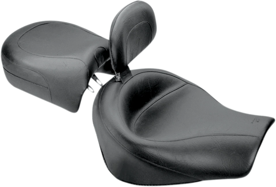 Asiento de turismo ancho Mustang 79141 con respaldo del conductor 97-03 GL1500G Valkyrie Foto 1 de 1