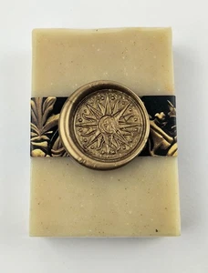 Patchouli Tussah Silk Artisan Soap 4.5oz Bar Handmade Natural Cold Process Soap - Picture 1 of 5