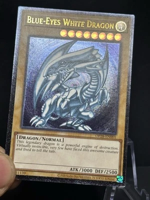 Blue-Eyes White Dragon OP28-EN001 Ultimate Rare - Image 1 of 4