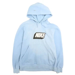 Sudadera con capucha vintage Nike talla mediana azul - Imagen 1 de 14