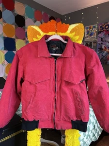 Chaqueta de lona roja mediana vintage Pro Only Western Wear - Imagen 1 de 6