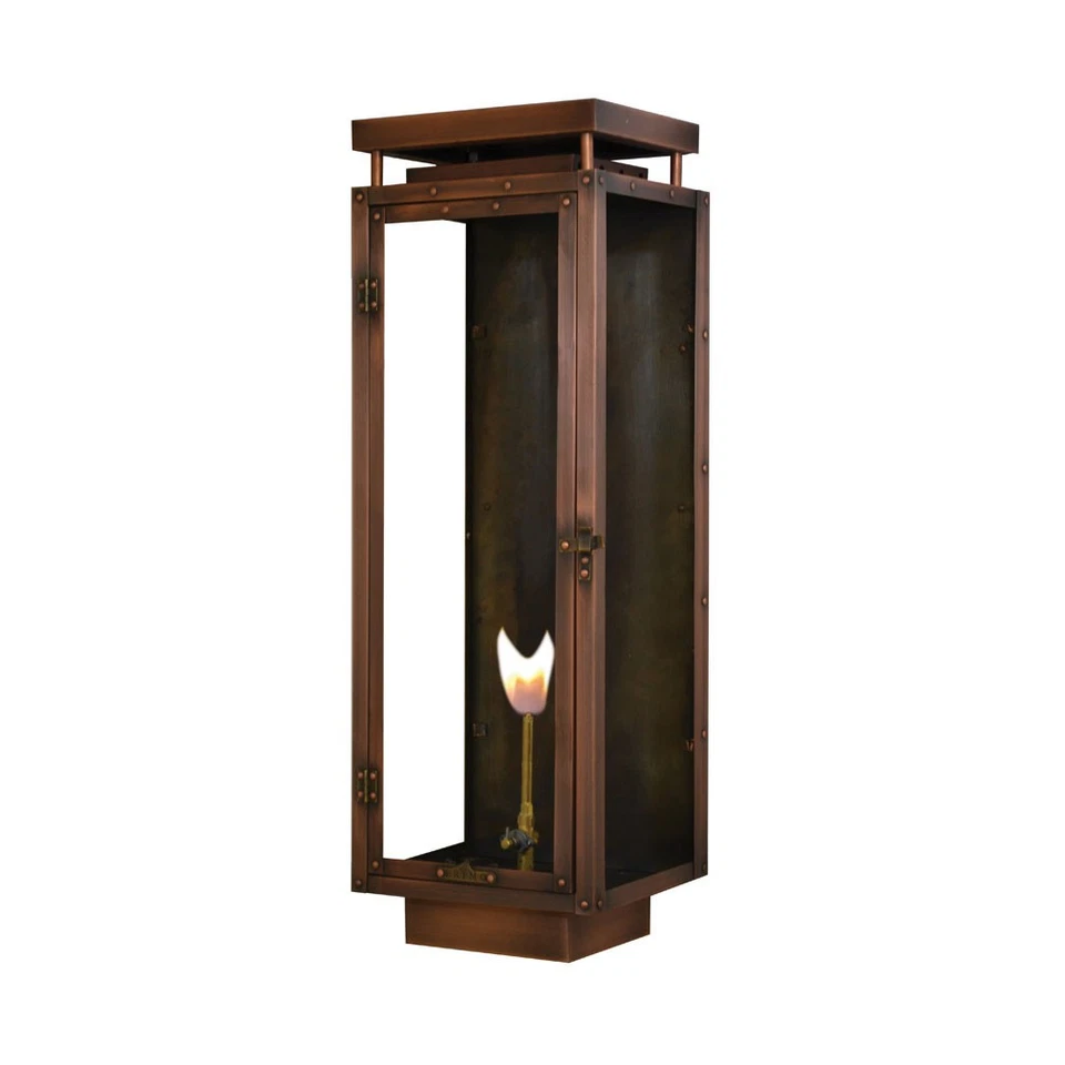 Primo Lanterns YK-20G Yorkshire 20" Tall Gas Lantern Wall Sconce - Copper - Image 1 of 1