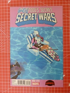 Deadpool's Secret Secret Wars #2 Gwenpool 1st App Variant (VF/NM) 2015 - Picture 1 of 12