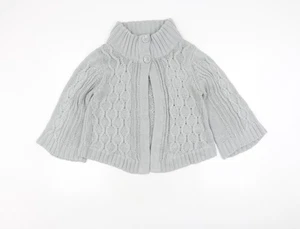 New Look Maternity Grey Knit Cape Jumper Size 14 - Picture 1 of 12