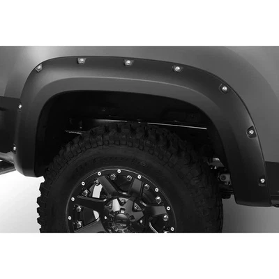 For Chevy Colorado 15-22 Bushwacker Pocket Style Matte Black Rear Fender Flares Foto 1 de 3