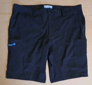 Amazon Shorts Mens X Large Black Luly Yang Warehouse Flex Stretch Adult Work I - Picture 1 of 5