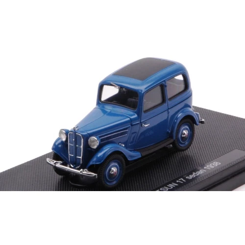 DATSUN 17 SEDAN 1938 BLUE 1:43 Ebbro Auto d'Epoca Modellino Nuovo - Immagine 1 di 1