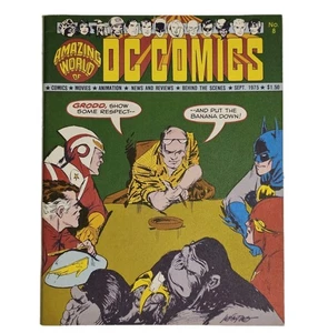 AMAZING WORLD OF DC COMICS #8 Sep 1975 Magazine VF/NM 9.0 Comics Movies News (b) - Picture 1 of 10