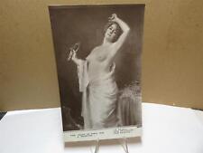 French Semi-Nude Nude Lady The Awaking Salon de Paris Postcard 1912