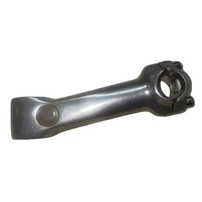 Bicycle bike stem 130 mm +/-10 degrees 1 1/8th” 25.4 mm Silver Threadless - Image 1 of 4