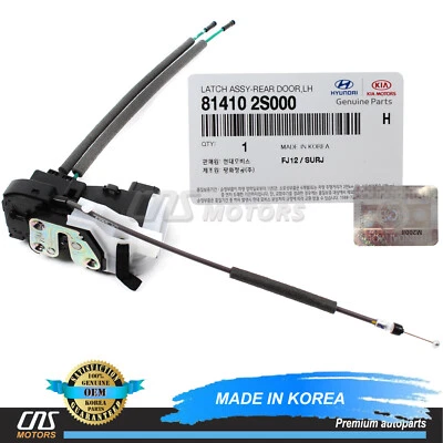 GENUINE Hyundai Tucson 10-15 for Rear Door Lock Actuator LEFT DRIVER 814102S000 Foto 1 de 4