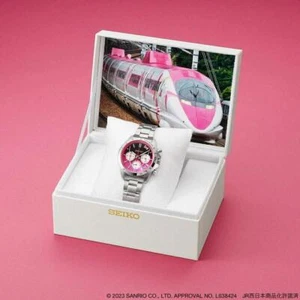 SEIKO Hello Kitty 500 Shinkansen 25th Anniversary Watch Limited Edition - Picture 1 of 4