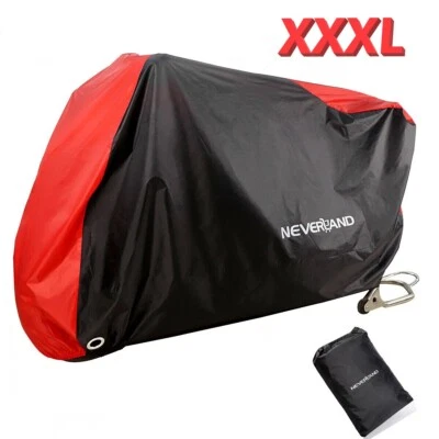 XXXL Motorcycle Motorbike Cover Rain Dust UV Resistant Protector Ourdoor Storage - Image 1 of 4