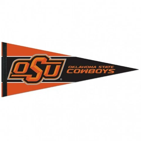 Oklahoma State University Cowboys Pennant Discontinued Multi-colored OSU Logo Cover