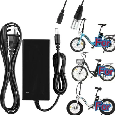 🚲36V 3-Pin XLR, 42V 2A Max for Ectric Starfish Peacedove Dolphin E-bike - Image 1 of 4