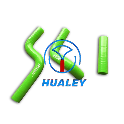 Manguera de radiador de silicona verde para Kawasaki KX85 KX100 2014-2016 2014-2016 Foto 1 de 4