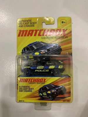 Matchbox Lesney Edition BMW X5 2011 edición Police 1:64 Foto 1 de 4