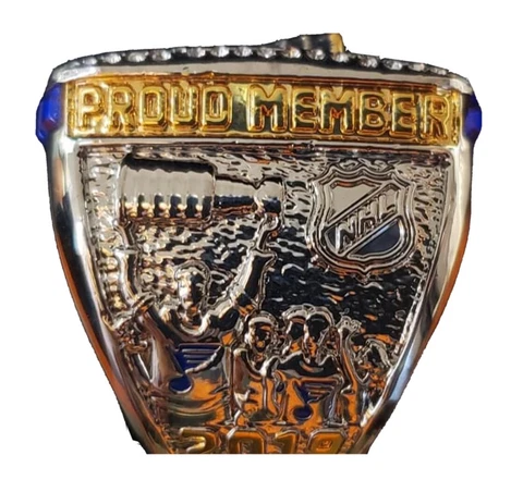 St. Louis Blues Exclusive “PROUD MEMBER” Season Ticket Holder Stanley Cup Ring Cover
