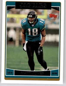 2006 Topps Matt Jones NFL Base Card PWE Jaguars #184 - Picture 1 of 2