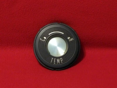 1957 FORD THUNDERBIRD TEMPERATURE GAUGE FACE PLATE - Image 1 of 2