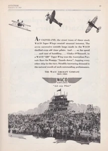 1929 Waco 220 Taper Wing Aircraft ad 8/21/2023g - Picture 1 of 1