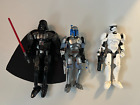 Lego Star Wars Buildable Figures - 75111 75114 75107 - Darth Vader, Stormtrooper