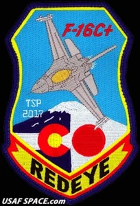 USAF 120TH EXPEDITIONARY FIGHTER SQ -SECURITY DEPLOYMENT- ORIGINAL 6" VEL PATCH - Picture 1 of 5