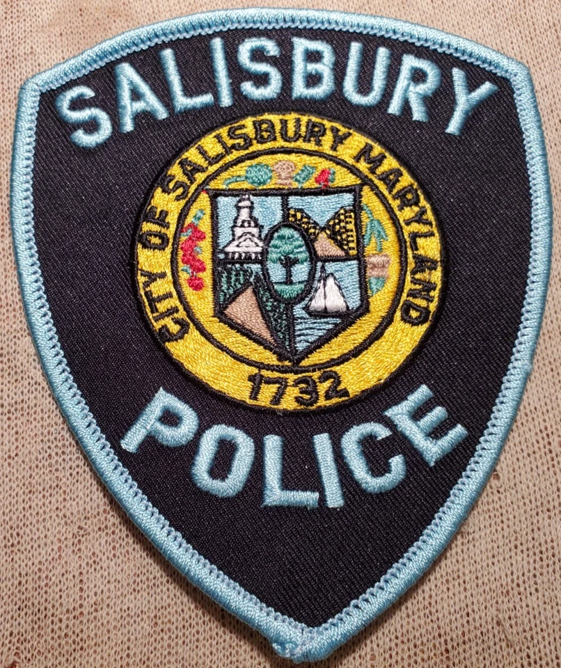 Нашивка полиции города Солсбери штата Мэриленд MD - Изображение 1 из 1