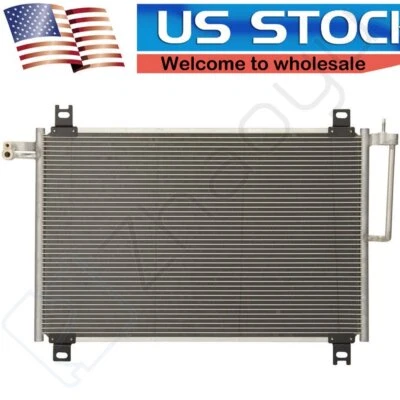 New Condenser For Rainier Trailblazer Envoy Bravada 9-7X L6 V8 4.2L 5.3L 6.0L - Imagem 1 de 3