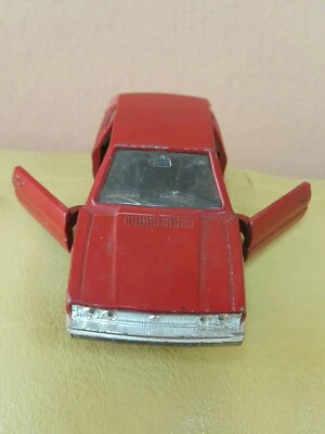 POLISTIL VOLKSWAGEN SCIROCCO EL 54 DIE - CAST TOY CAR 1:43 MADE IN ITALY RED - Image 1 of 4