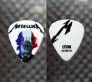 METALLICA - Lyon Francia 12/09/2017 Tour Guitarra Pick - Imagen 1 de 1