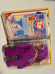 TY Ronald Mcdonald House Charities Millennium The Bear New Sealed Rare DOB 1999 - Picture 1 of 2