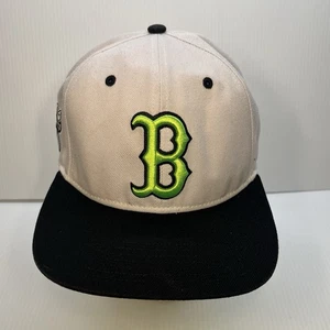 Boston Red Sox Hat Cap Snap Back Mens White Neon '47 Underbrim MLB Baseball - Picture 1 of 20