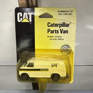 Vintage 1989 CAT ERTL Caterpillar Parts Delivery Van 1/64 Diecast, NIB! - Picture 1 of 6