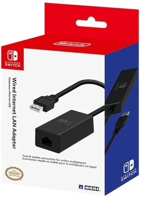 Switch Accessory: HORI Wired Internet LAN Adapter: Officially Licensed by Ninten - Image 1 of 3