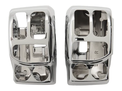 Carcasas de interruptor cromadas Drag Specialties para Harley Touring 2014-2024 FLHTK FLHX Foto 1 de 2