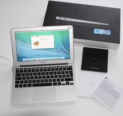 Apple MacBook Air 11" 11,6"  1,8GHz i7 4GB RAM 1333 MHz HD 3000 128GB SSD in OVP - Bild 1 von 4