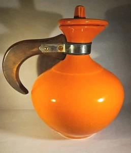 Vintage Metlox Poppytrail Orange Carafe Coffee 200 Series With Lid VGC - Picture 1 of 6