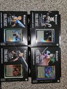 Magic: The Gathering | Final Fantasy Commander Deck Bundle - Picture 1 of 2