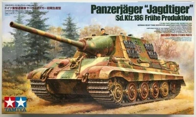 TAMIYA PANZERJAGER "JAGDTIGER" (SD.KFZ.186) FRUHE PRODUKTION - 35295 SCALA 1:35 - Immagine 1 di 4